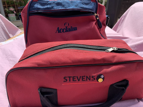 Stevens red black canvas - black, 3