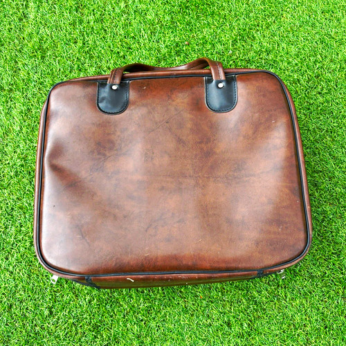 Brown lawn bowls bag carry - brown,